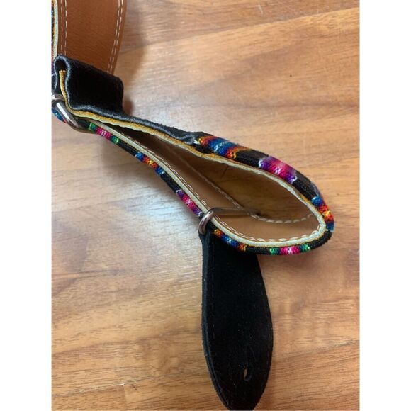 Henry Heller Multicolor Stripes Guitar Strap 48-in - Picture 13 of 13